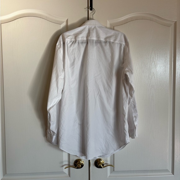 Jos A Banks Ttaveler white long sleeve dress shirt size 16 1/2 32/33 - Picture 8 of 9